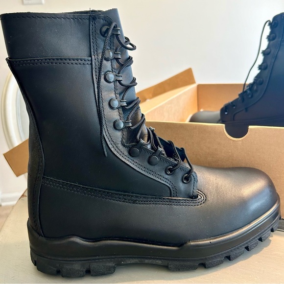 All Leather Steel Toe Boots - Picture 2 of 8